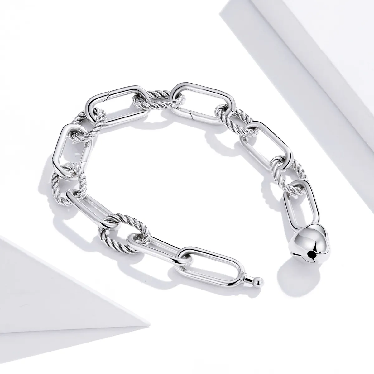 Pandora Style Silver Love of Link bracelet - SCB202