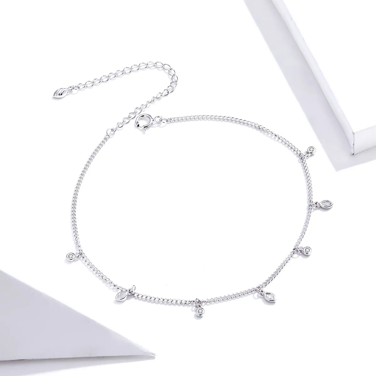 Pandora Style Silver Tassel bracelet - SCT018