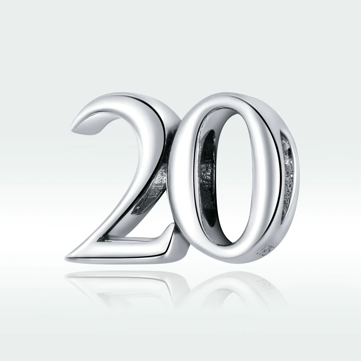 Pandora Style Silver 20Th Anniversary Charm - SCC1623