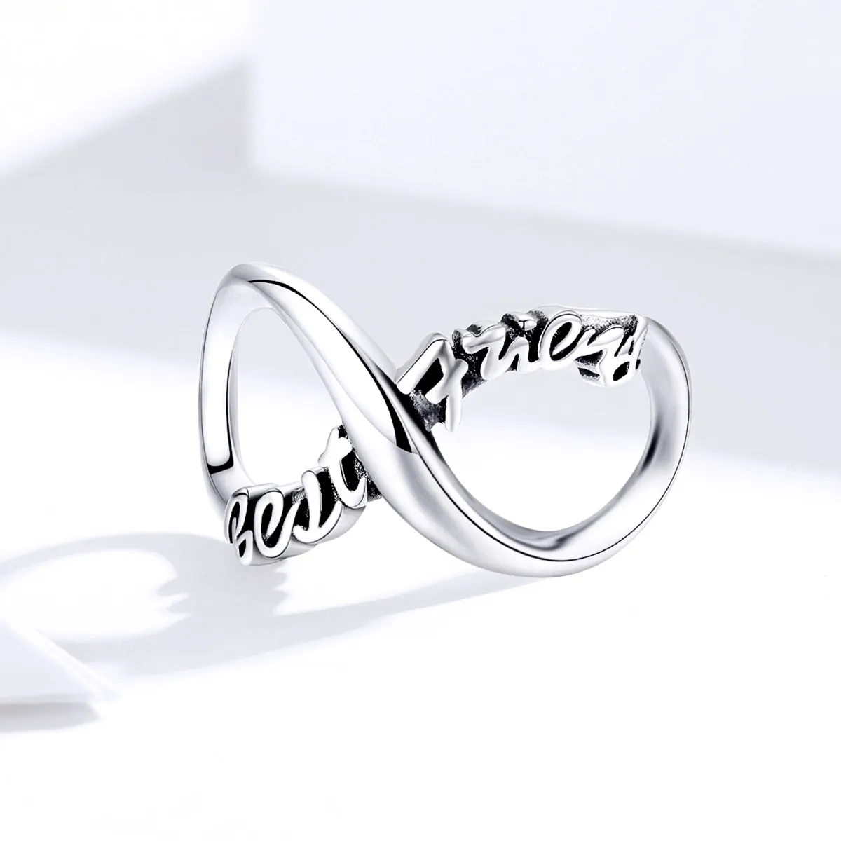 Pandora Style Silver Best Friends Forever Charm - SCC1344