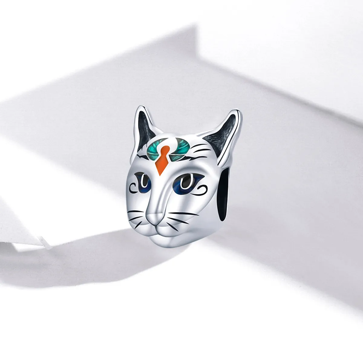 Pandora Style Silver Egypt - Cat God Bastet Charm - SCC1859