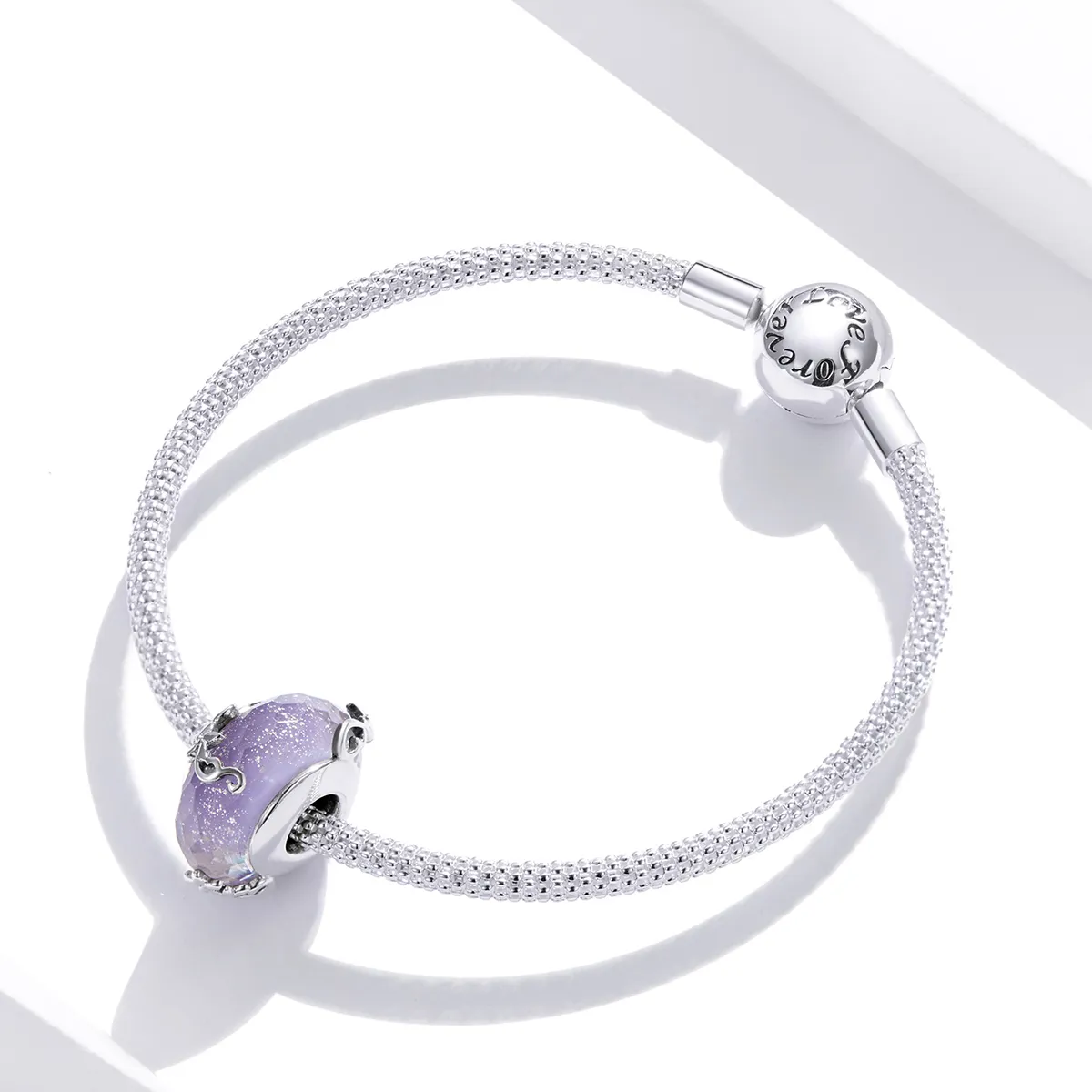 Pandora Style Silver Flower Charm - SCC1797