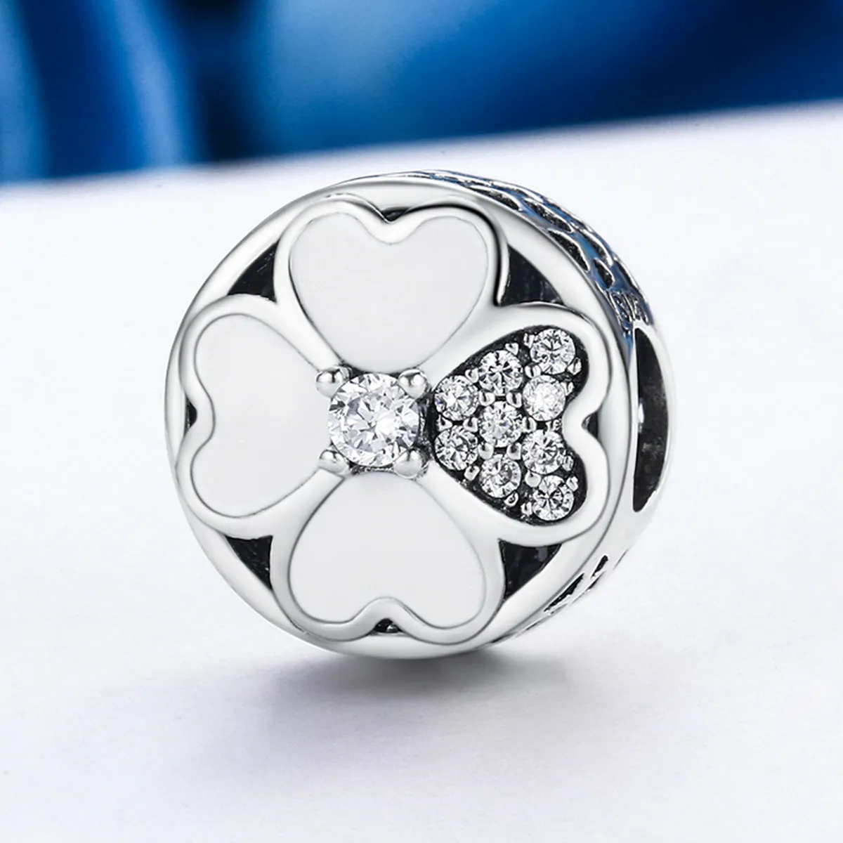 Pandora Style Silver Happy Petals Charm - SCC250