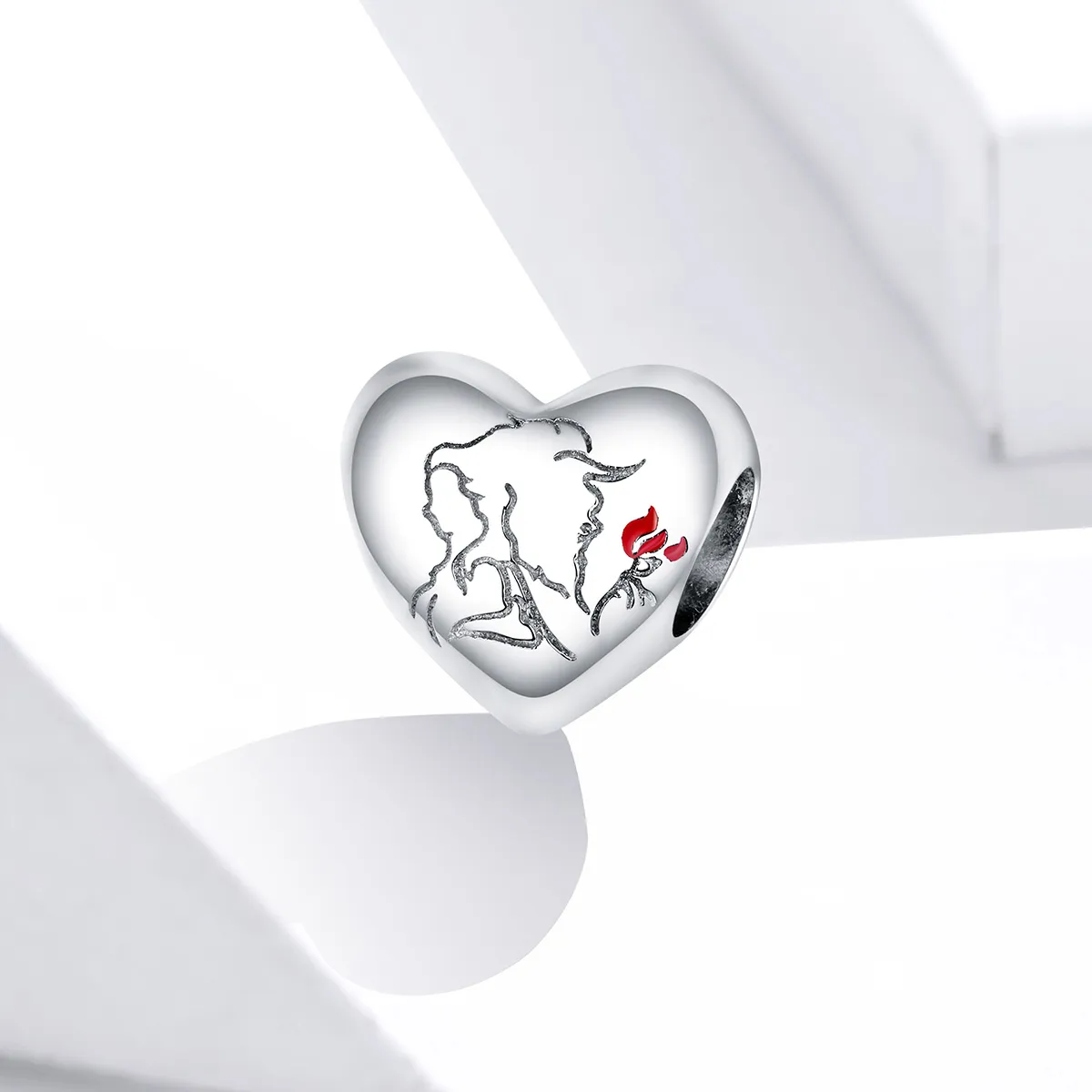 Pandora Style Silver Love Sketch Charm - BSC321