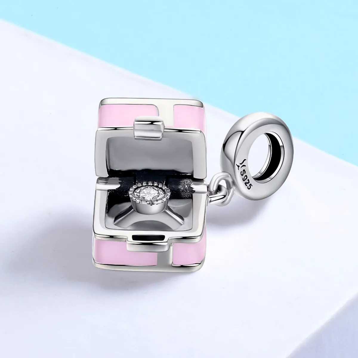 Pandora Style Silver Marriage Charm - SCC549