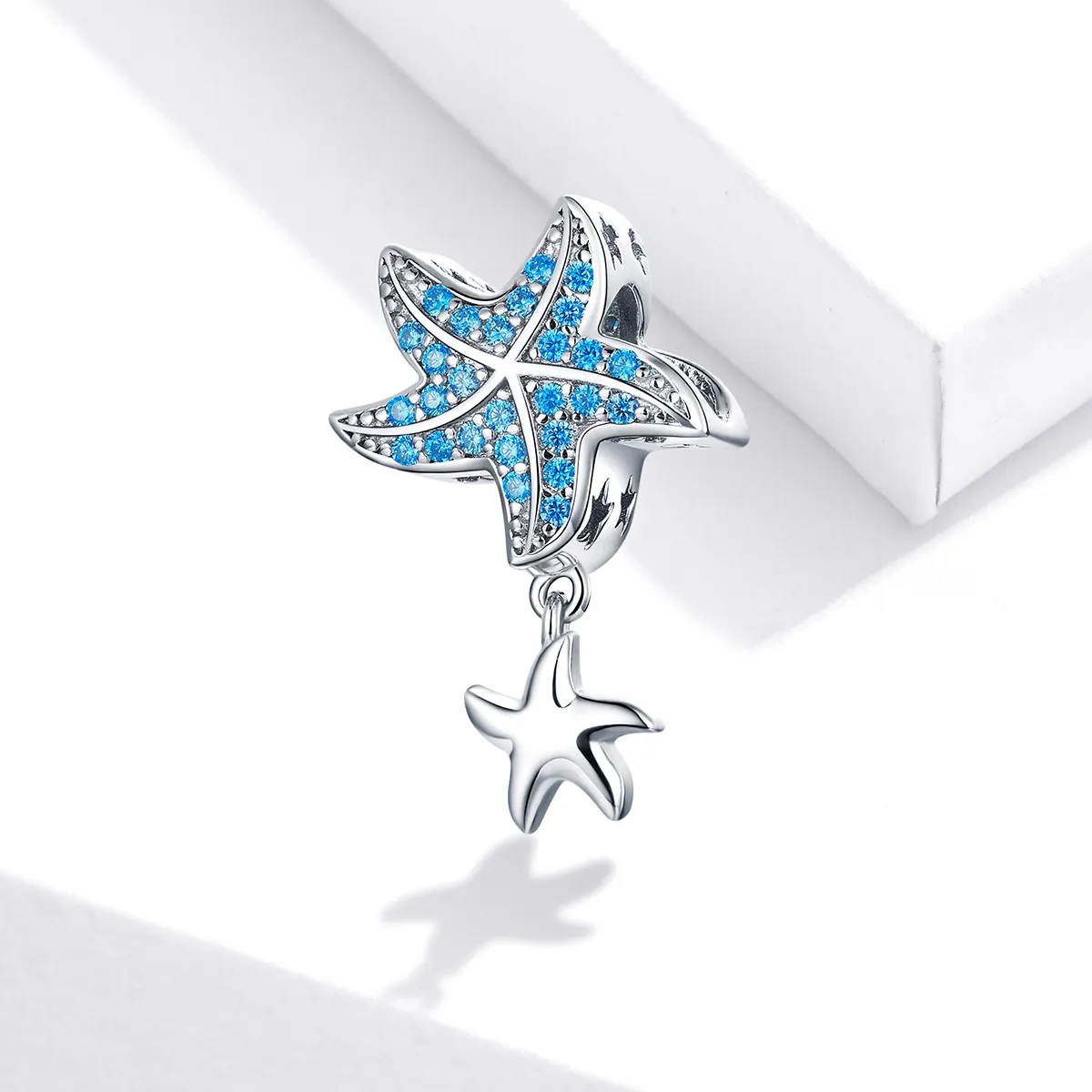 Pandora Style Silver Oceanic Starfish Charm - BSC252