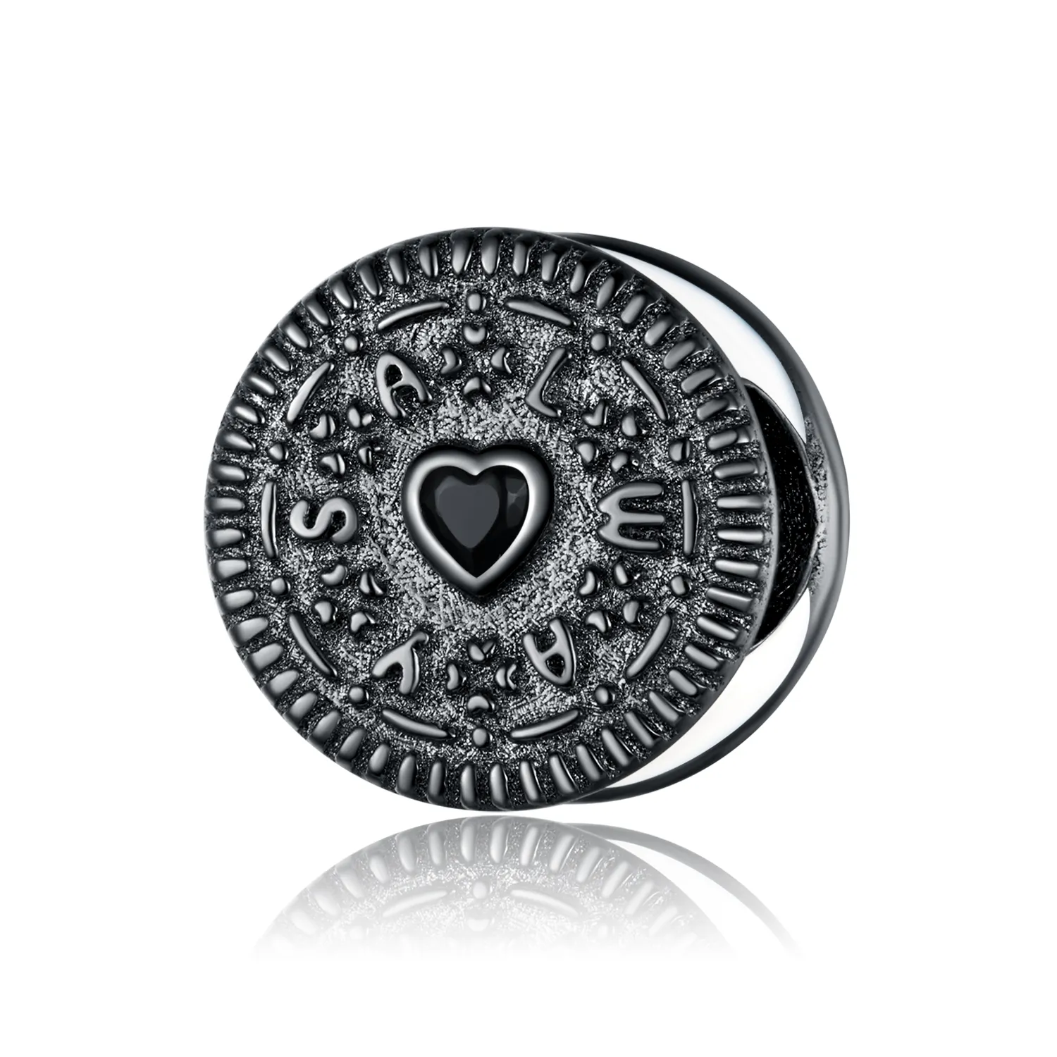 Pandora Style Silver Sndwich Biscuit Charm - BSC352