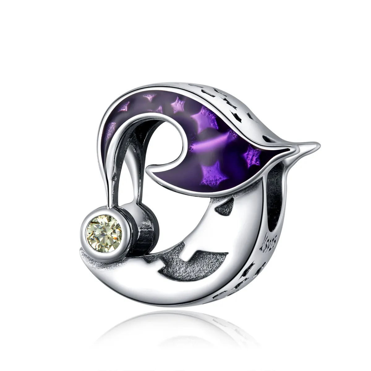 Pandora Style Silver Starry Charm - SCC1618