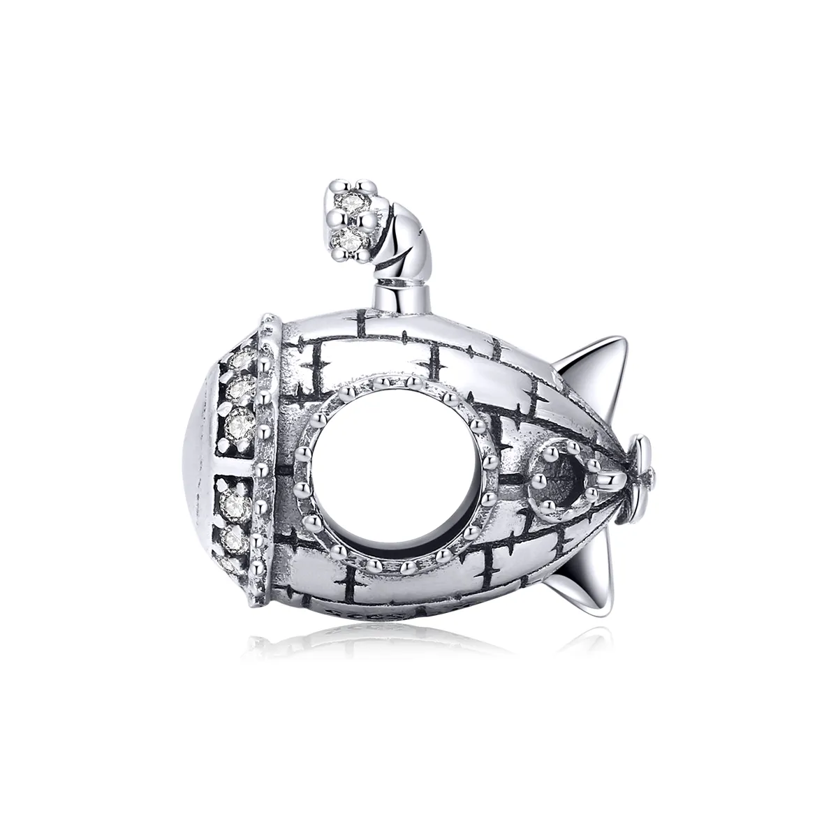 Pandora Style Silver Submarine Charm - SCC1453