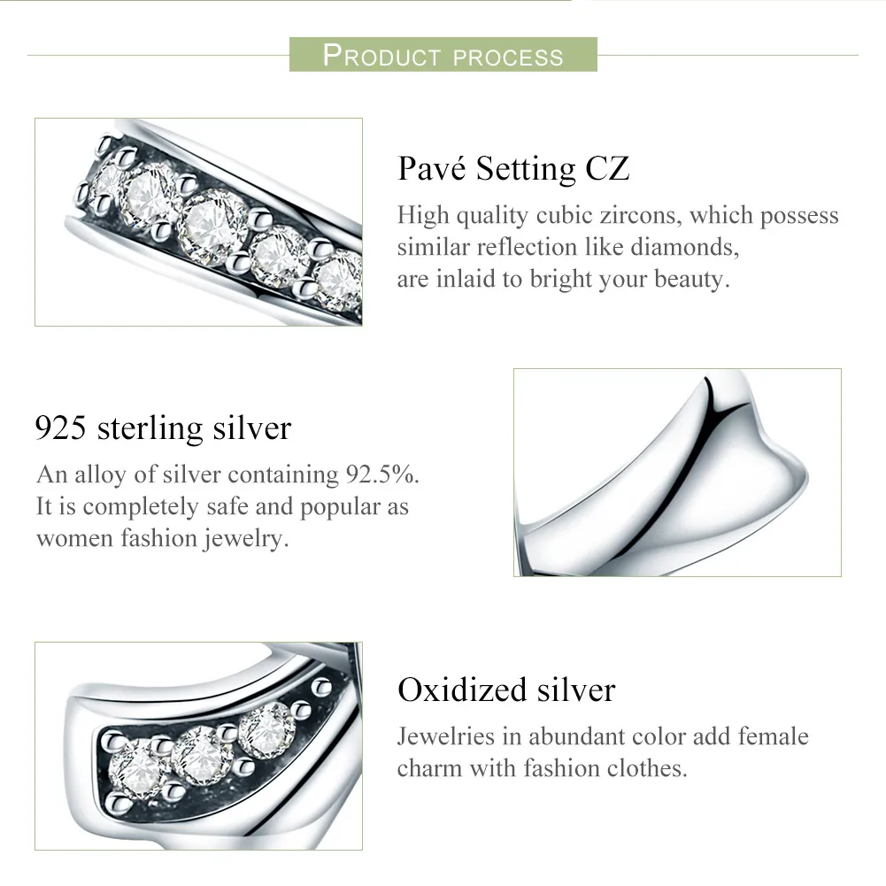Pandora Style Silver Sweet Bow Charm - SCC773