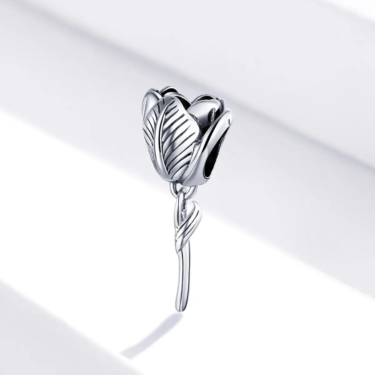 Pandora Style Silver Tulip Charm - SCC1514