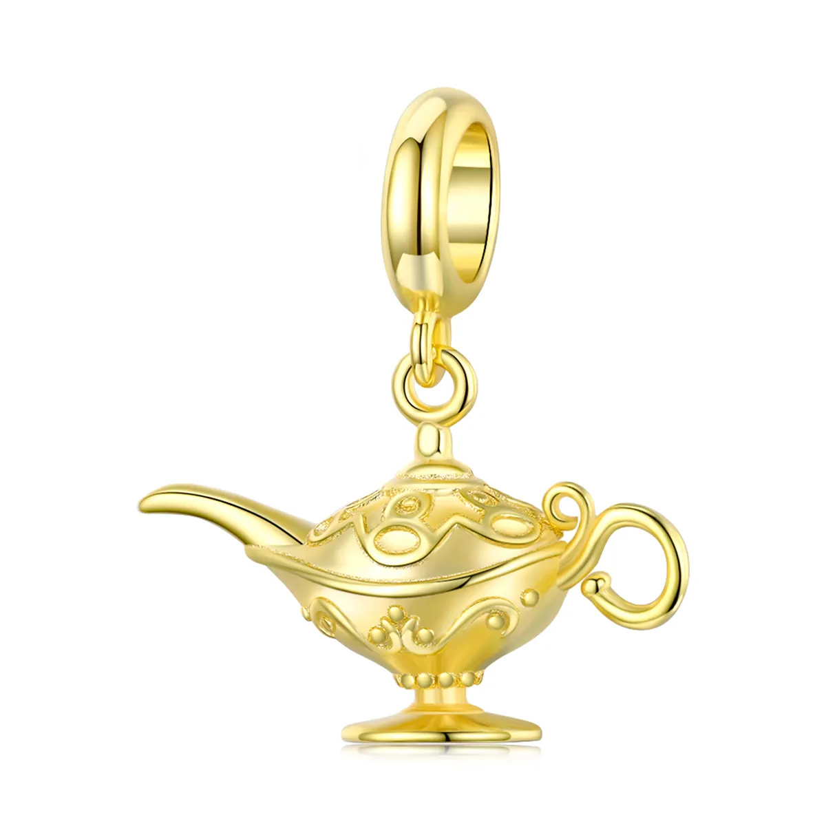 Pandora Style 18ct Gold Plated Magic Lamp Dangle - SCC1819