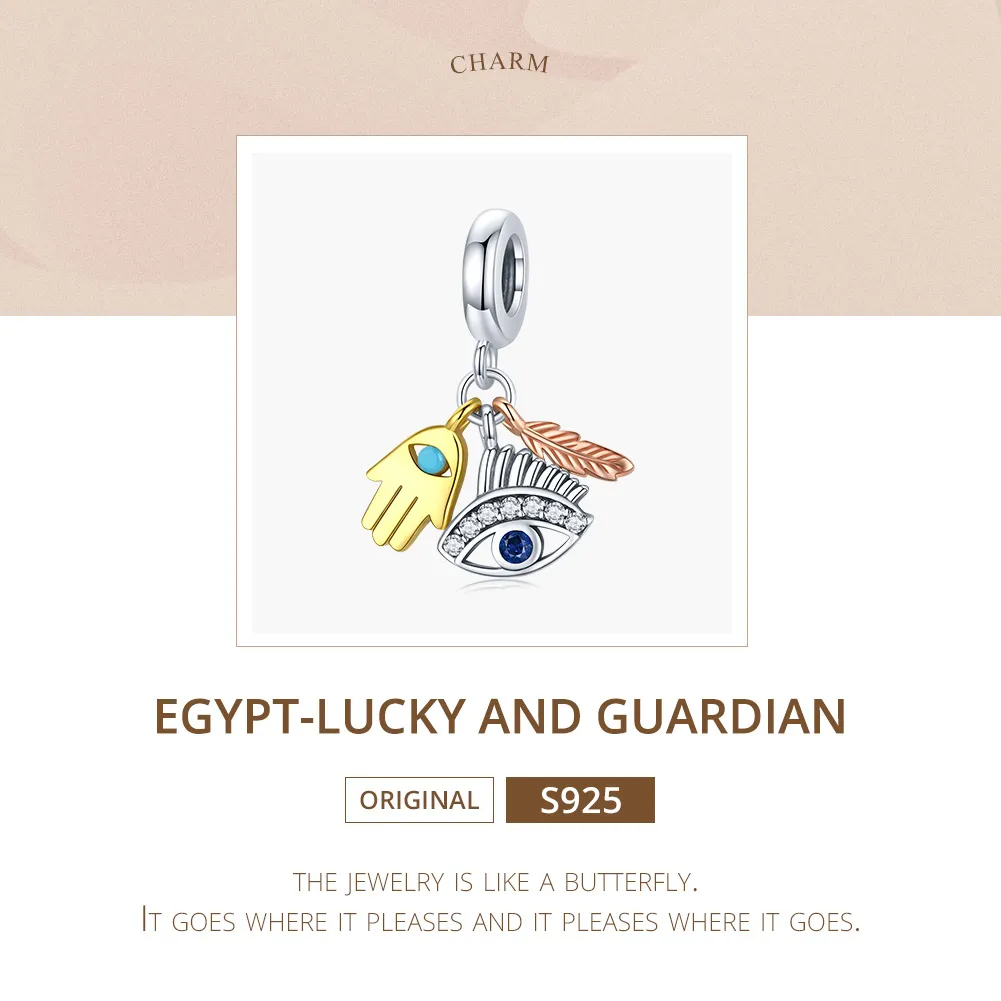 Pandora Style Egypt - Lucky Guardian Dangle - SCC1860