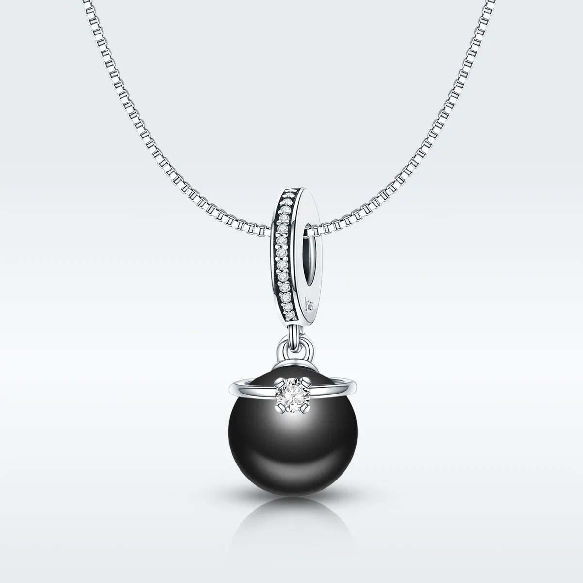 Pandora Style Silver Prestige Pearls Dangle - SCC572