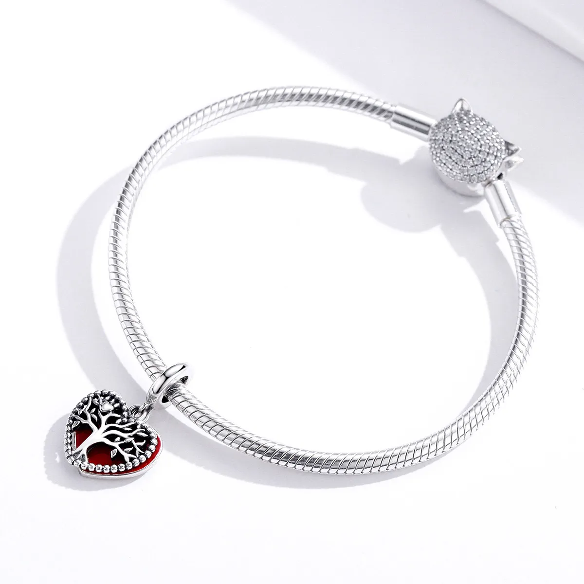 Pandora Style Silver Tree of Love Dangle - SCC1556