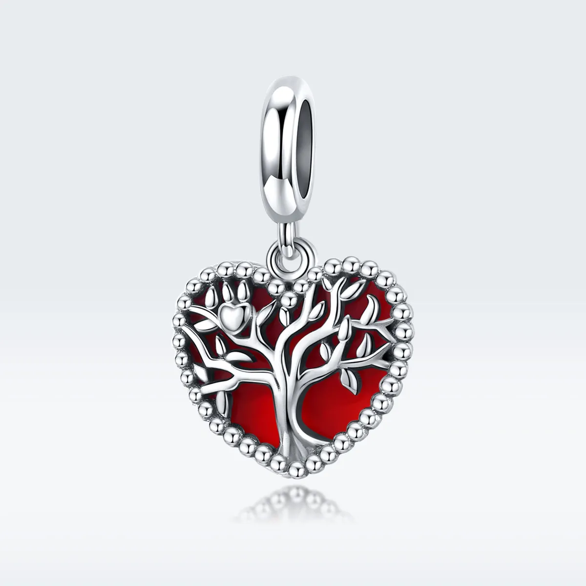 Pandora Style Silver Tree of Love Dangle - SCC1556