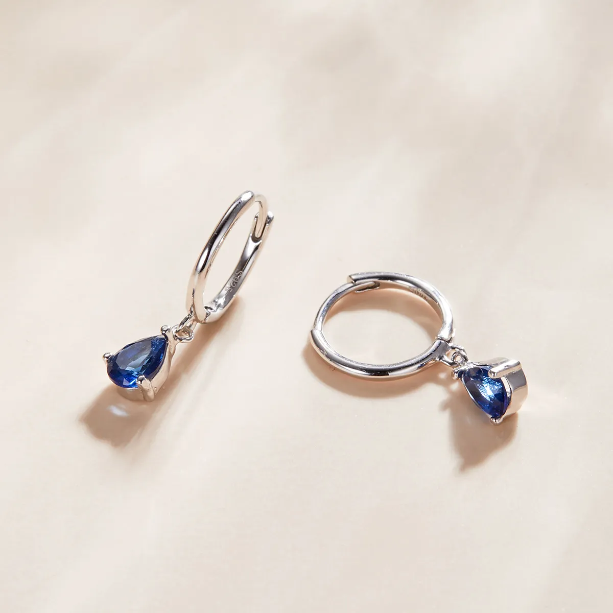 Pandora Style Silver Drop Dangle Earrings - SCE1018-BU