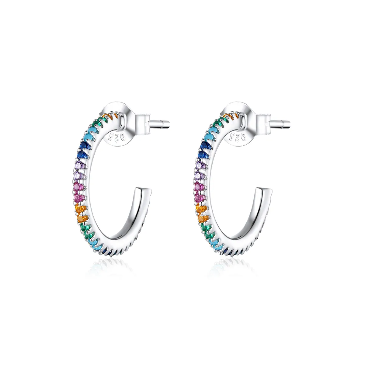 Rainbow shop earrings pandora