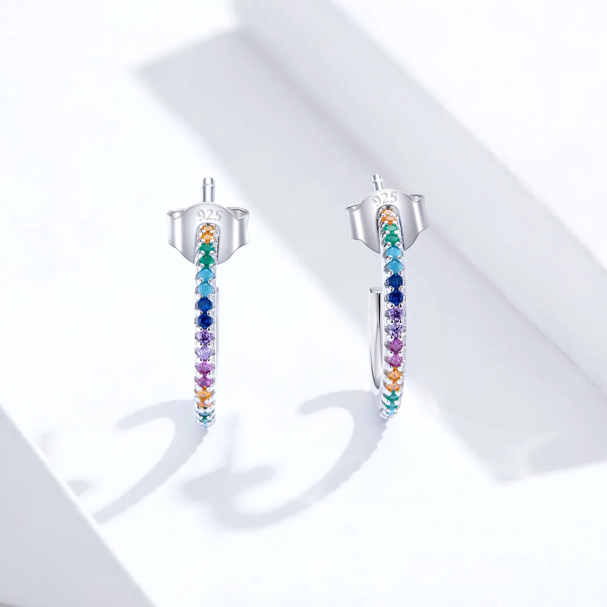 Rainbow shop earrings pandora