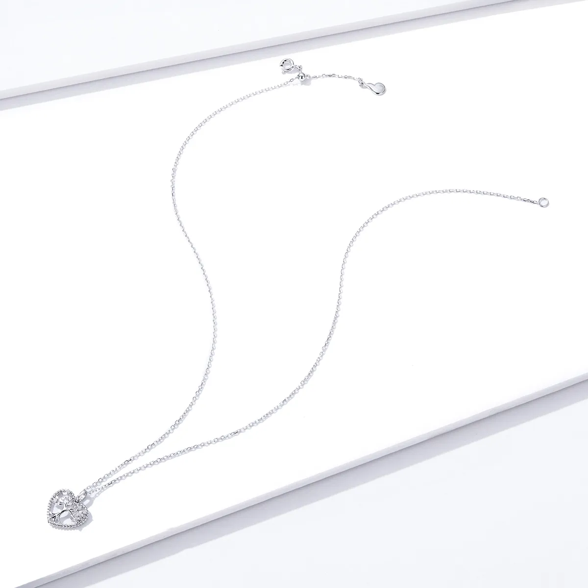 Pandora Style Silver Tree of Life Pendant Necklace - BSN176