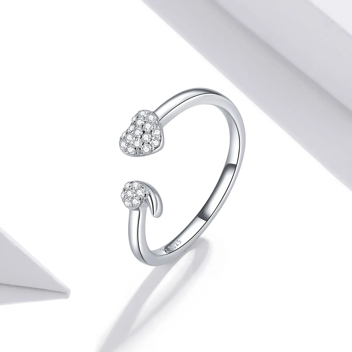 Pandora Style Silver Affiliated Open Ring - SCR706