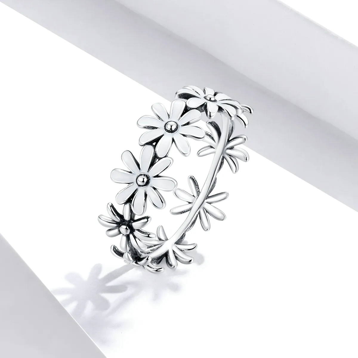 Pandora Style Silver little daisy Ring - SCR670