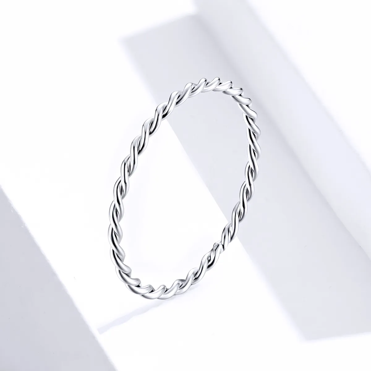 Pandora Style Silver Slim Ring - SCR640