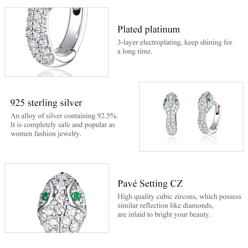 Pandora Style Snakes Jewelry set - SET020