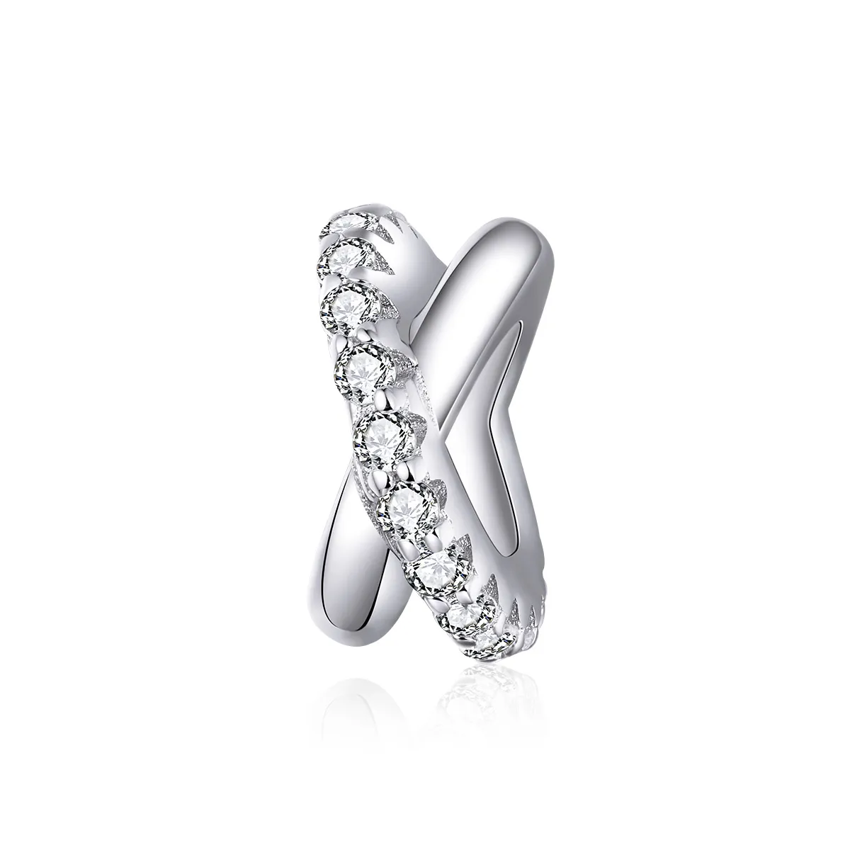 Pandora Style Silver Chic Spacer Charm - BSC214