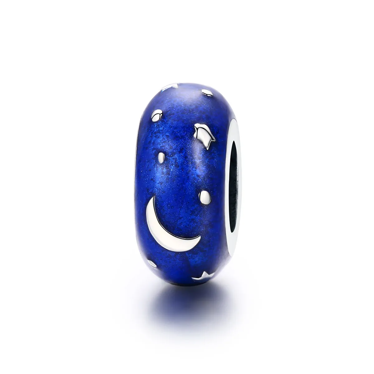 Pandora Style Silver Starry Sky Spacer Charm - SCC599