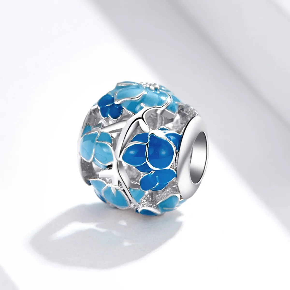 Pandora Style Blooming All The Way Charm - BSC087