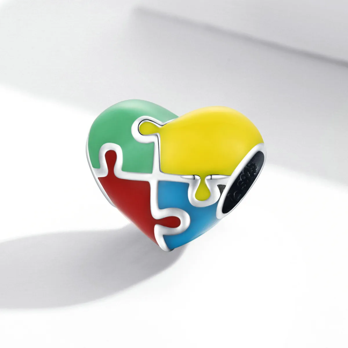 Pandora Style Love Puzzle Charm - BSC547