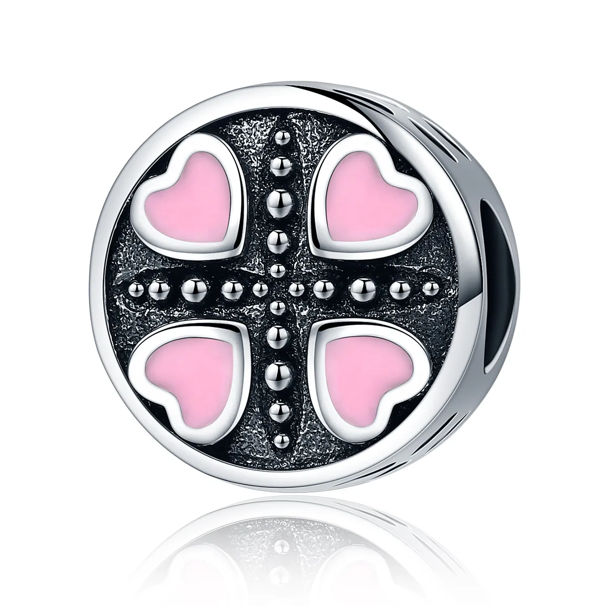 pandora style pink love charm scc157