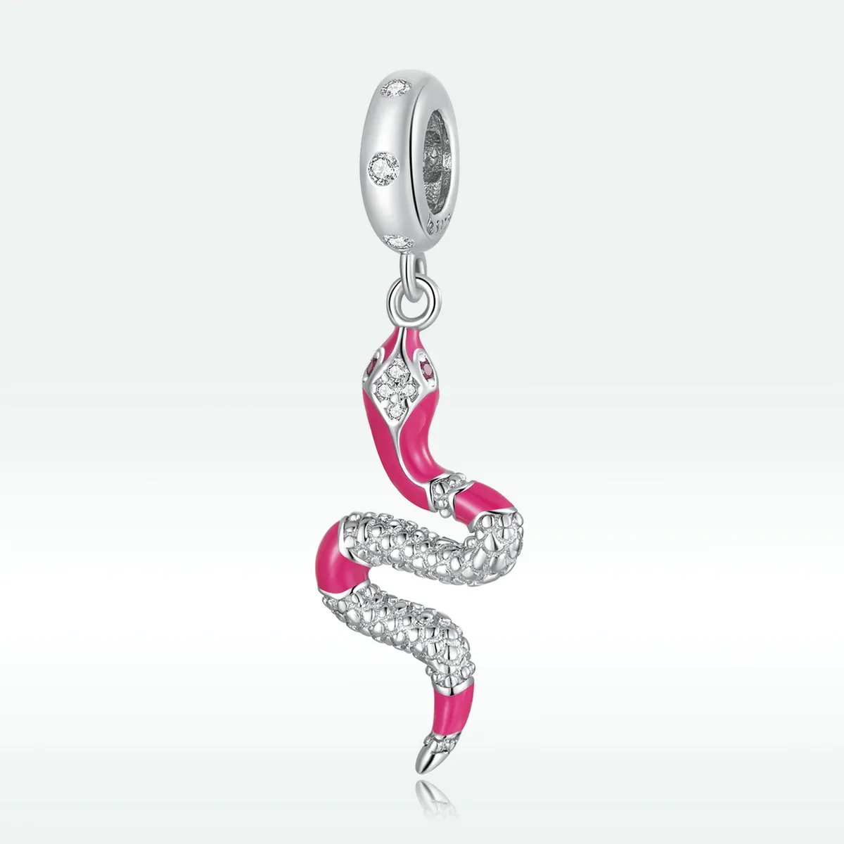 Pandora Style Delicate Spirit Serpent Dangle - BSC577