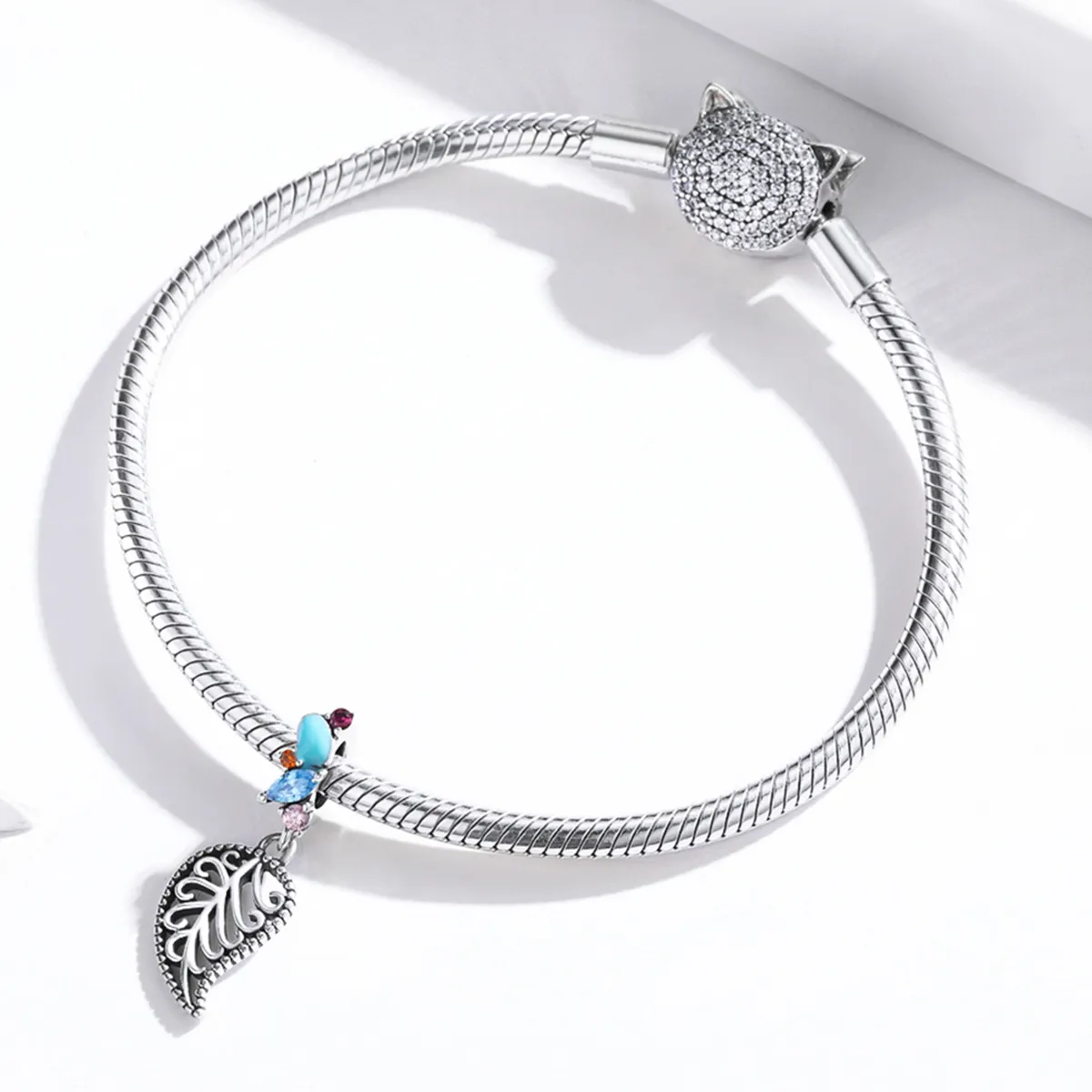 Pandora Style Style Leaves Dangle - BSC455