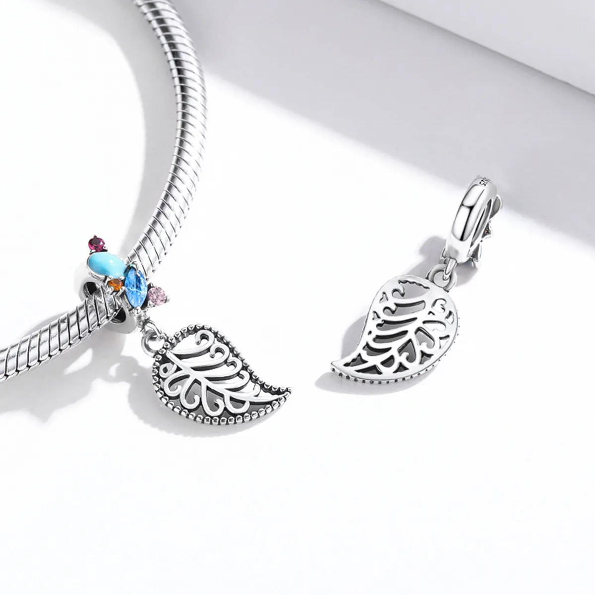 Pandora Style Style Leaves Dangle - BSC455