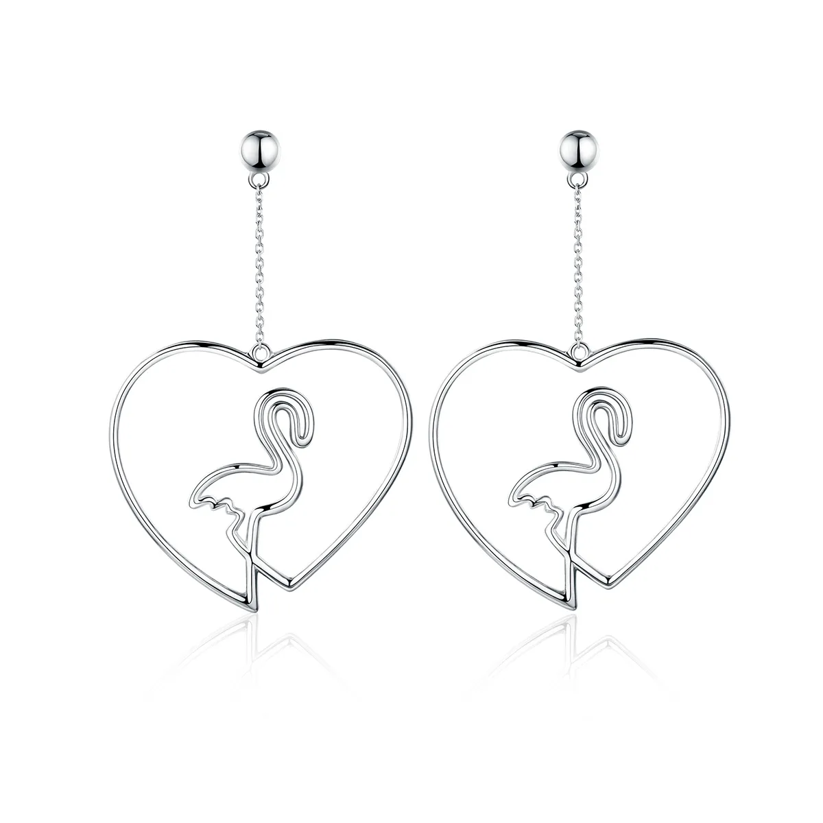 pandora style faith of love hanging earrings vse071