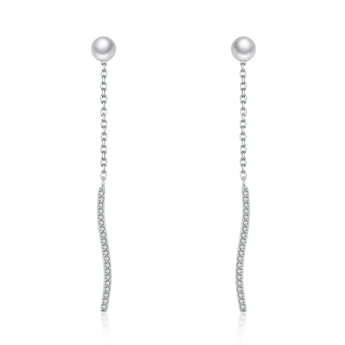 pandora style love at first sight hanging earrings vse126