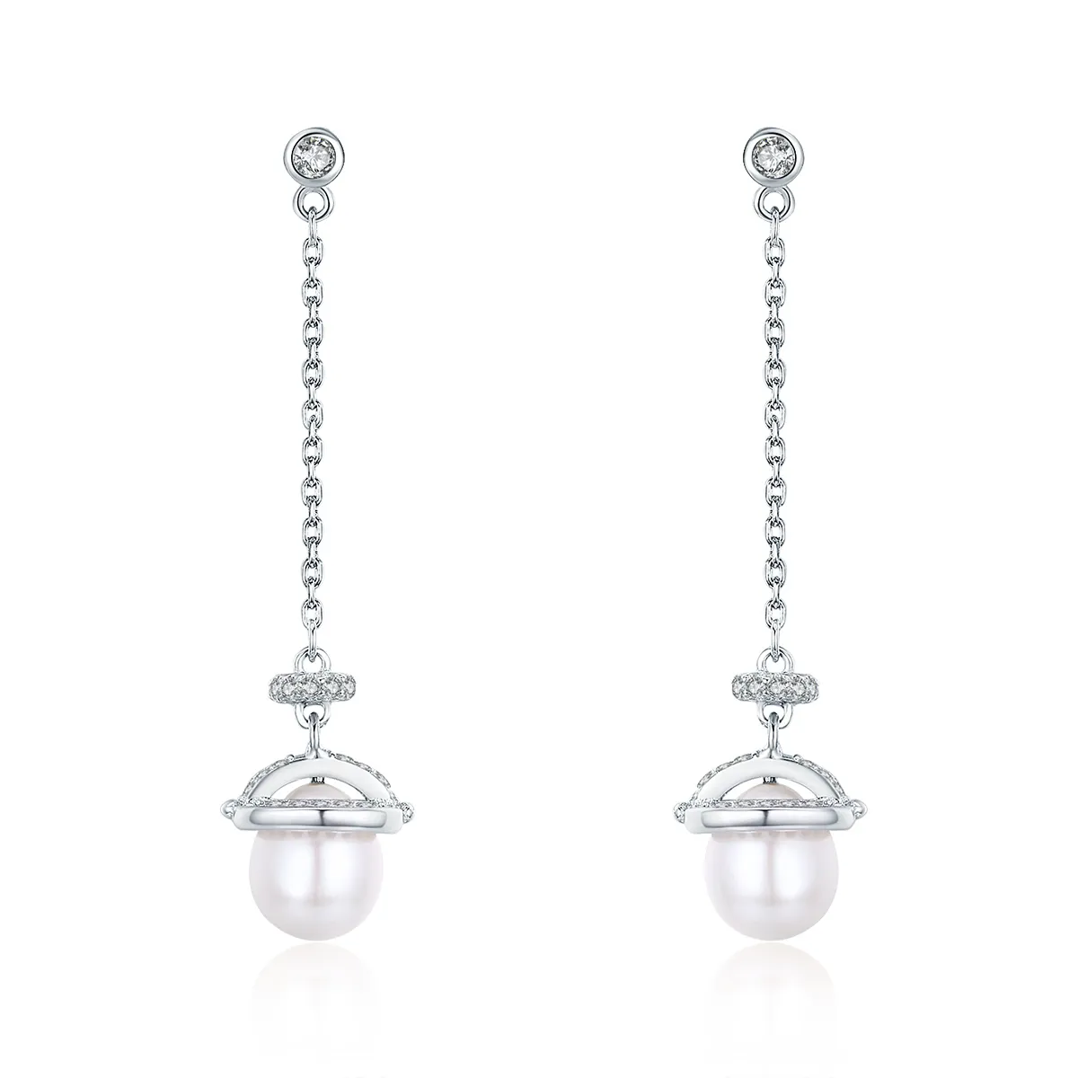 pandora style romantic melodious hanging earrings vse125