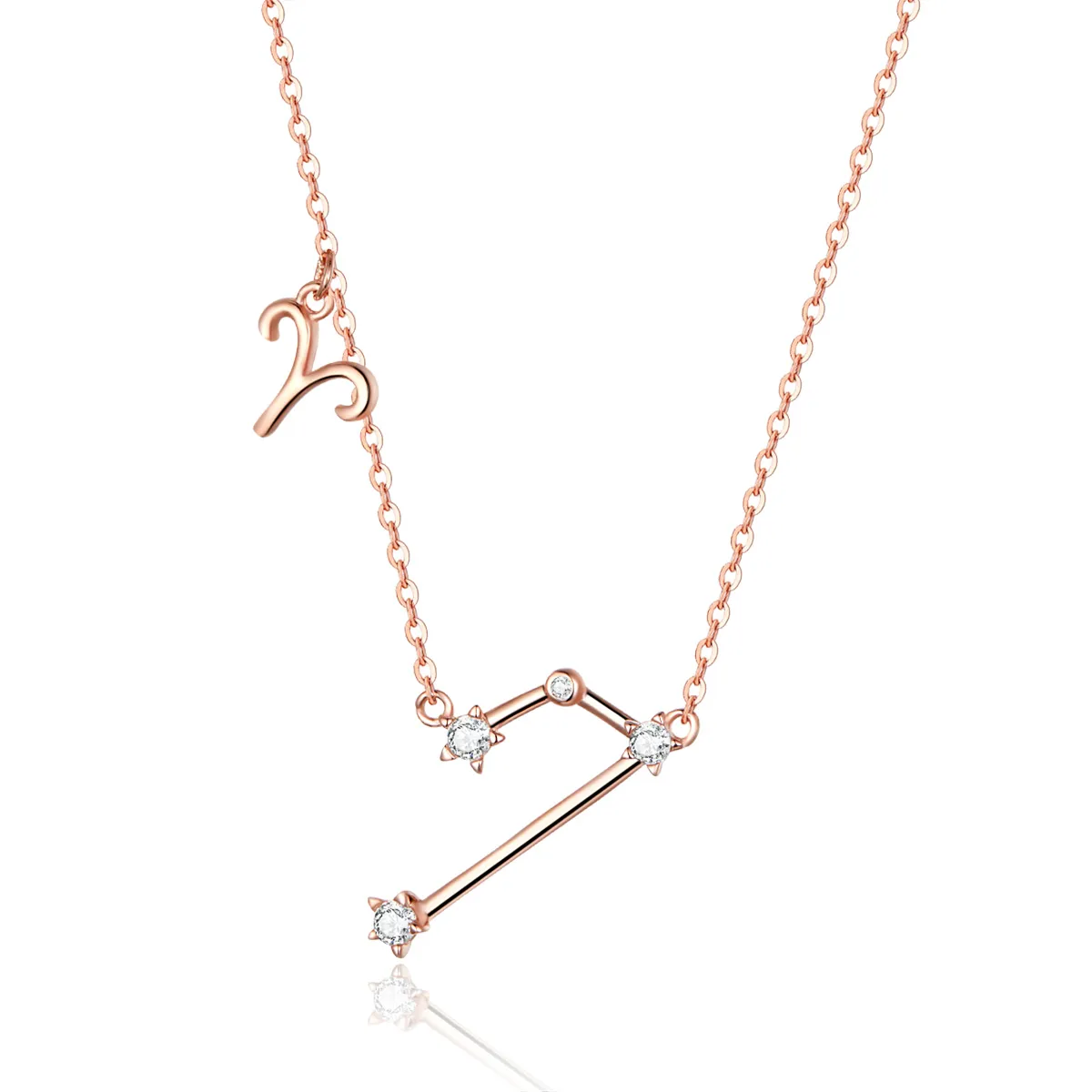 Pandora Style Aries Necklace - BSN023