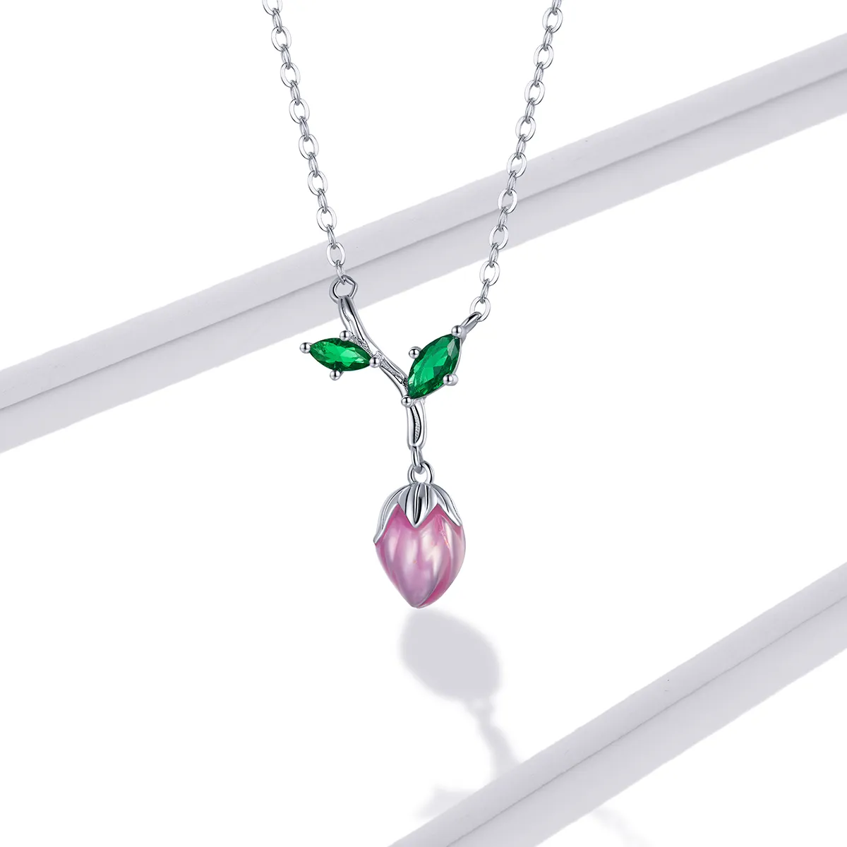 Pandora Style Budding Stamens Necklace - BSN214