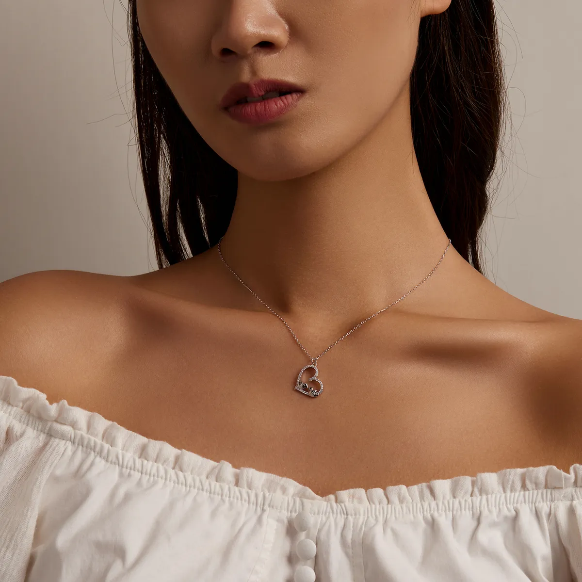 Pandora Style Love Bird Necklace - BSN237