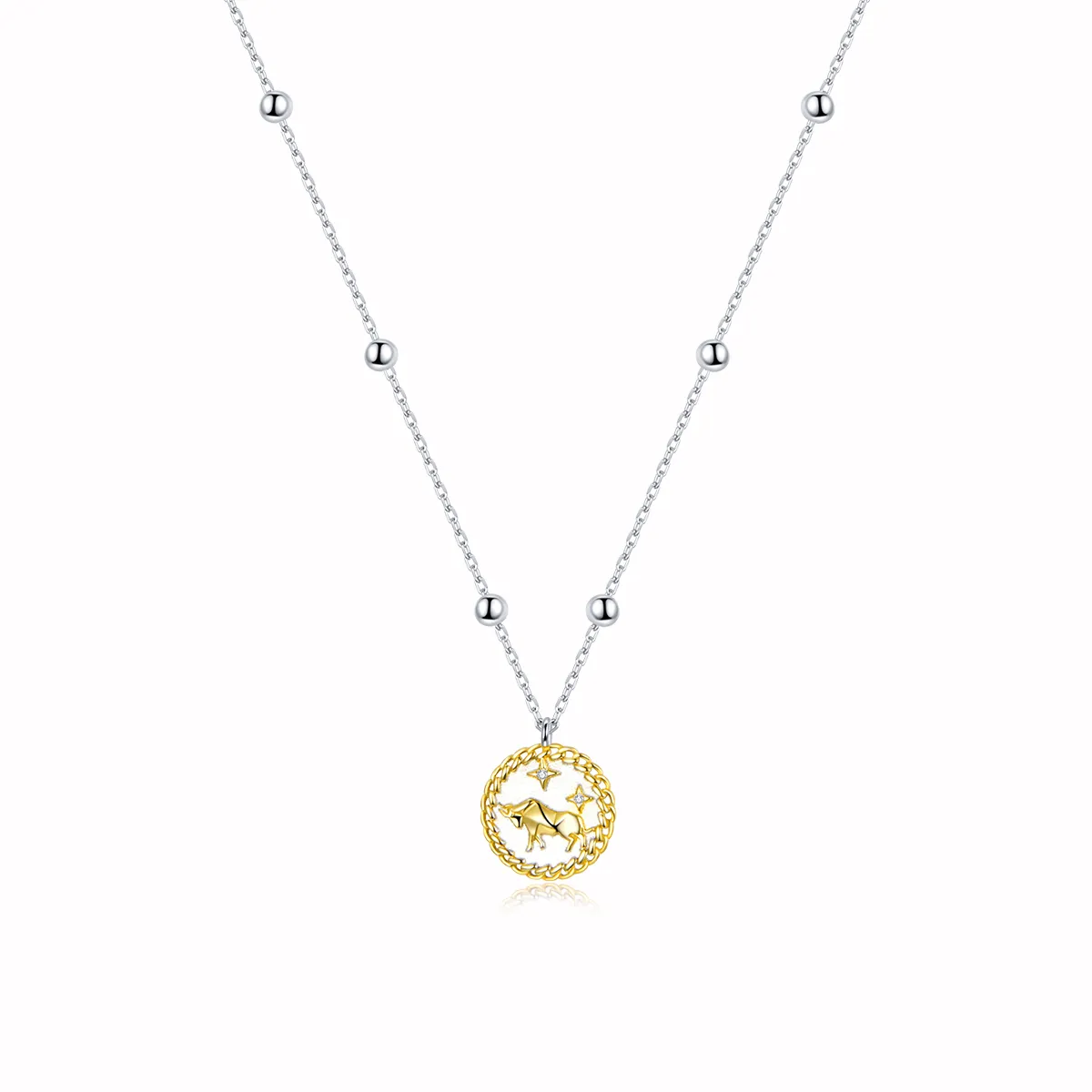 Pandora Style Lucky Pig Necklace - BSN090