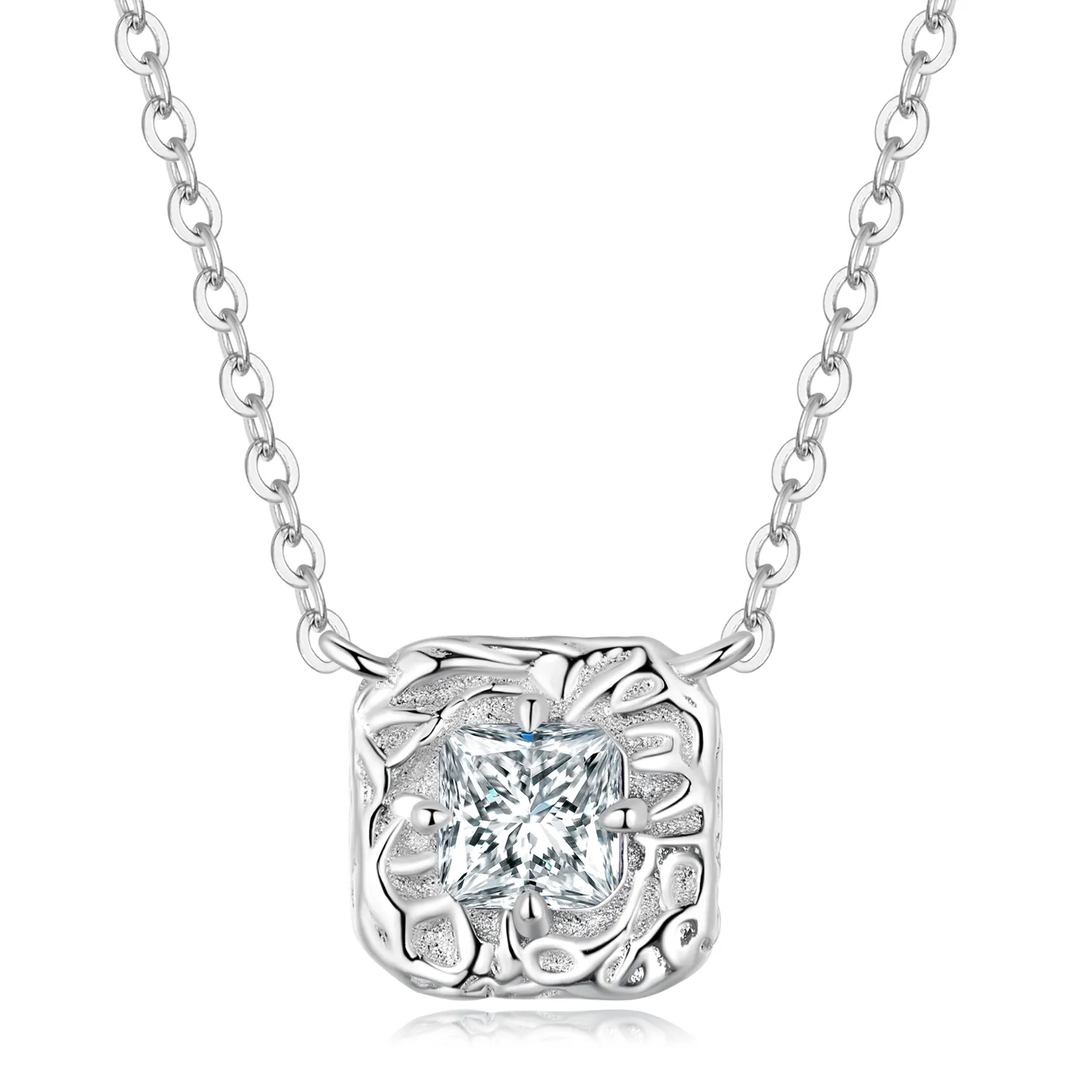 Pandora Style Princess Ascher Necklace - BSN267