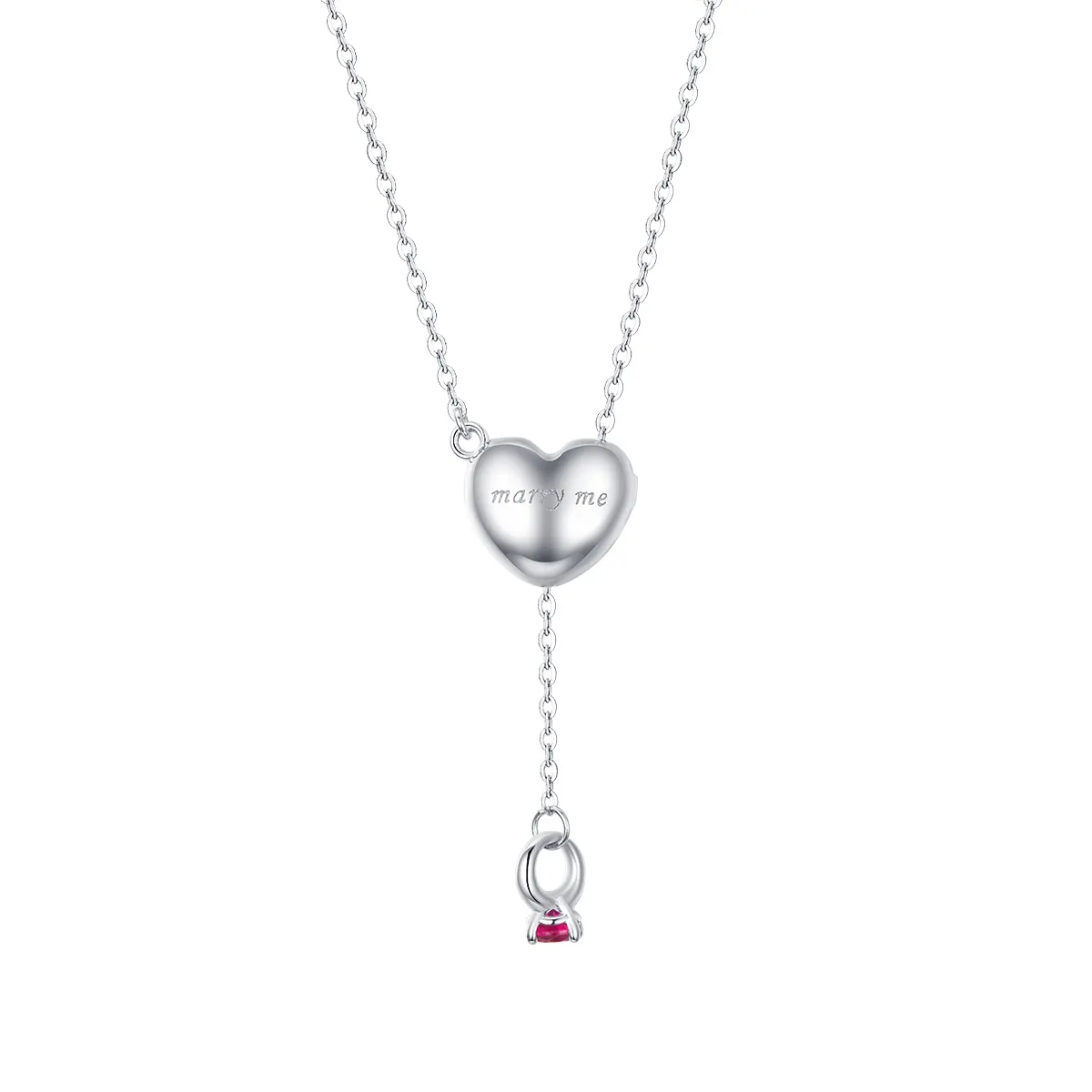 Pandora Style Proposal Necklace - BSN073