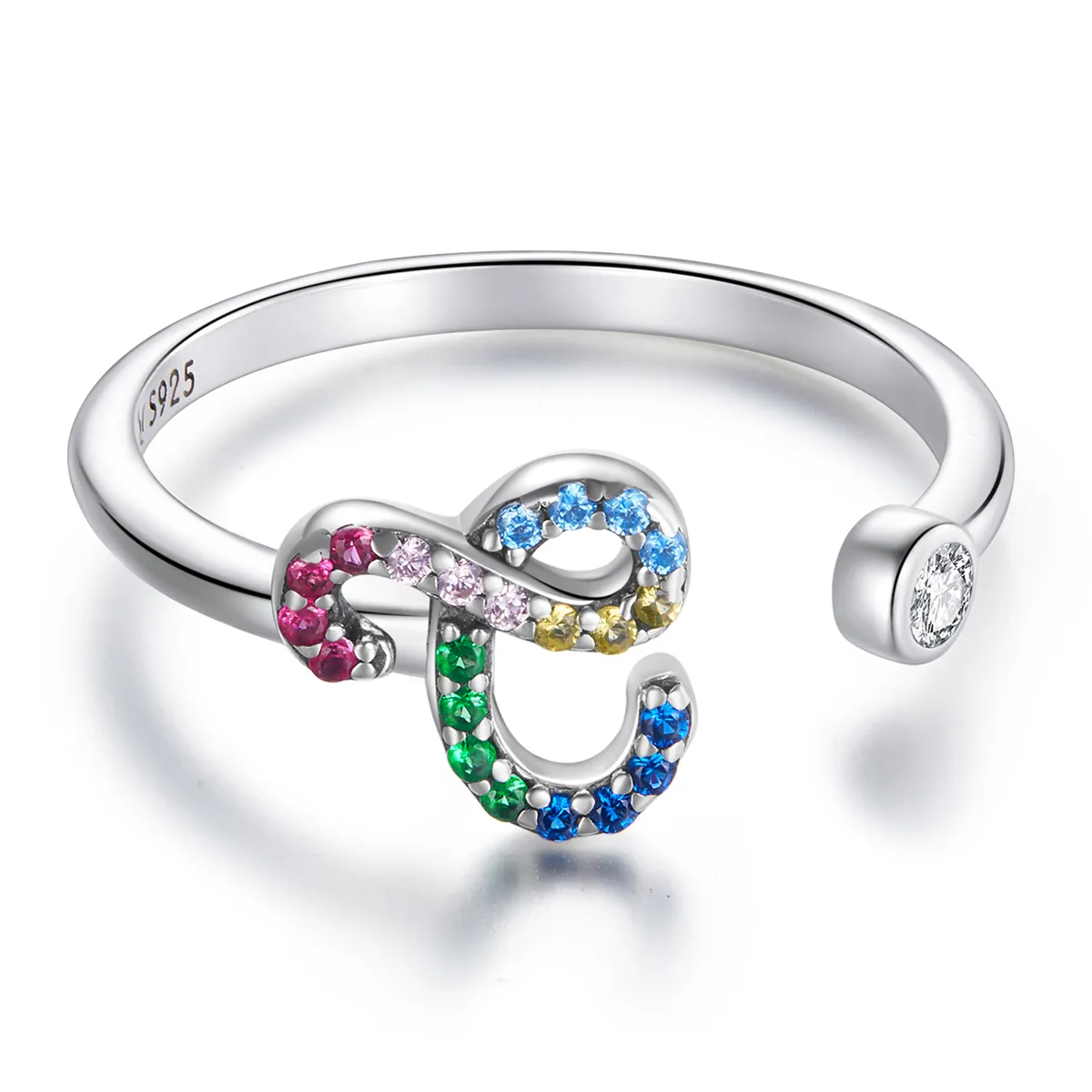 Pandora on sale letter ring