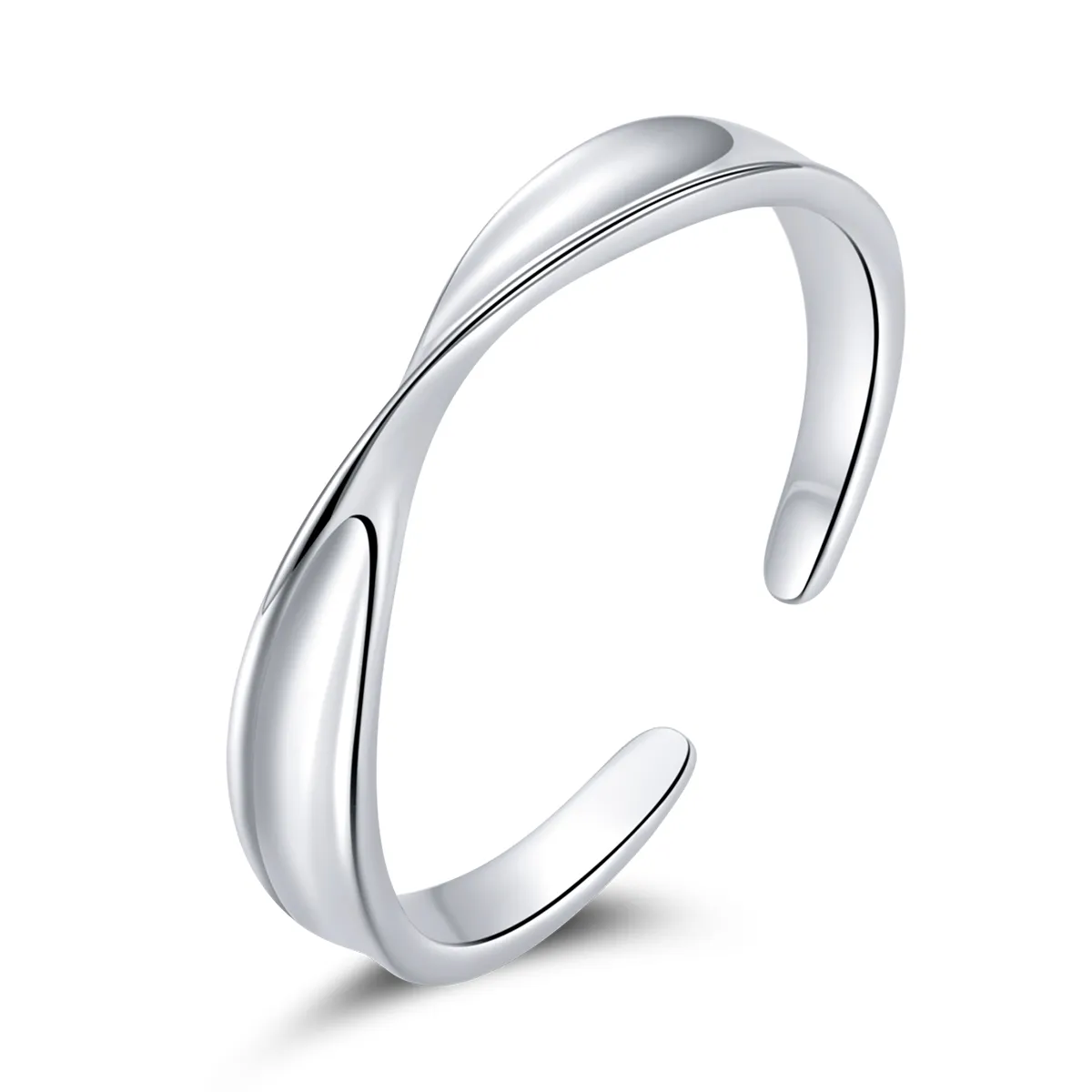 pandora style mobius ring pair ring male open ring scr751