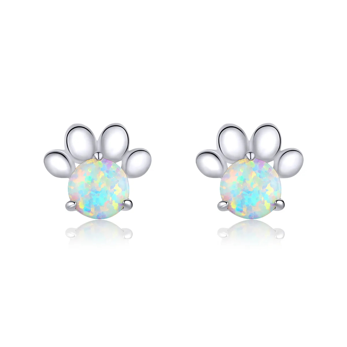 Pandora opal deals stud earrings