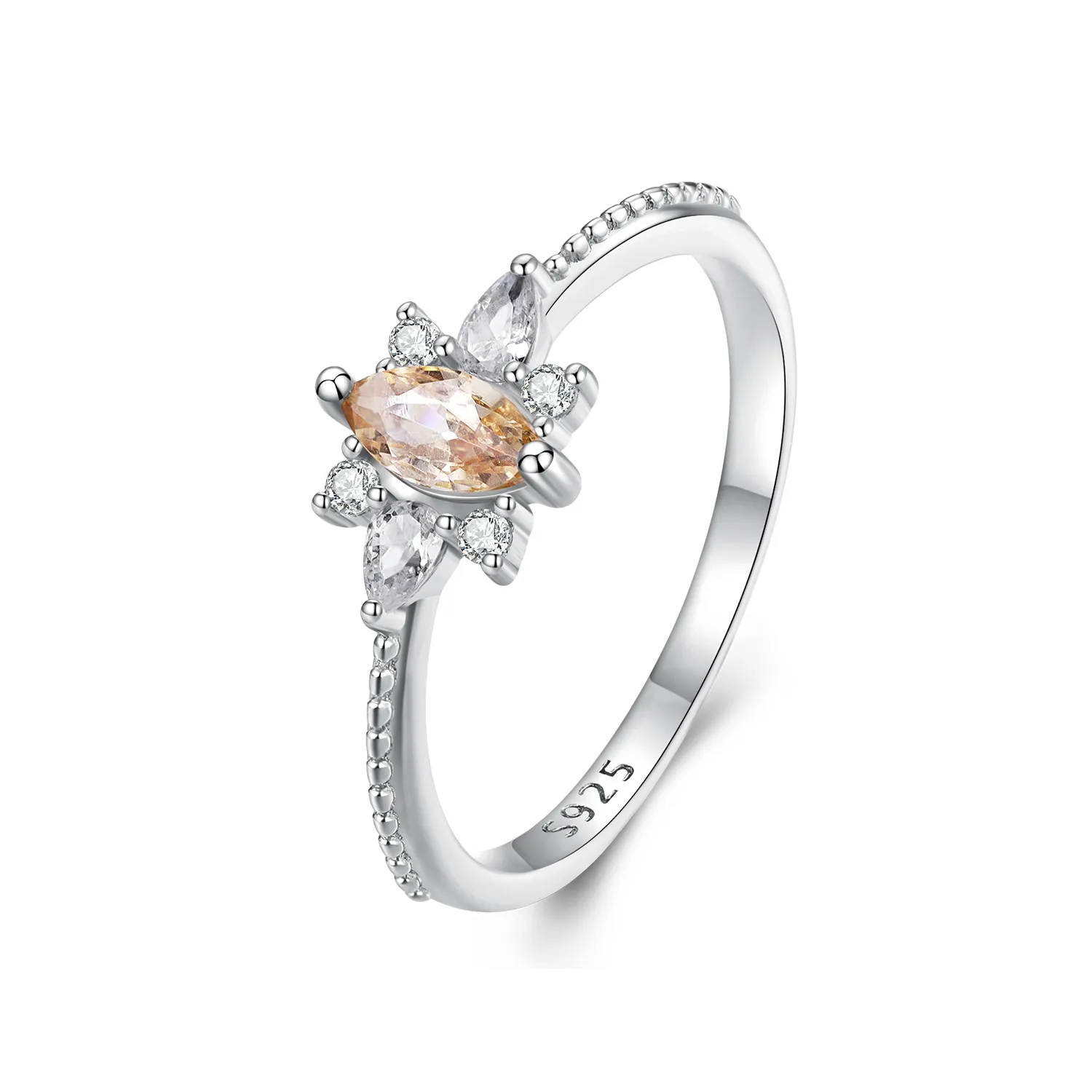 Pandora deals morganite ring