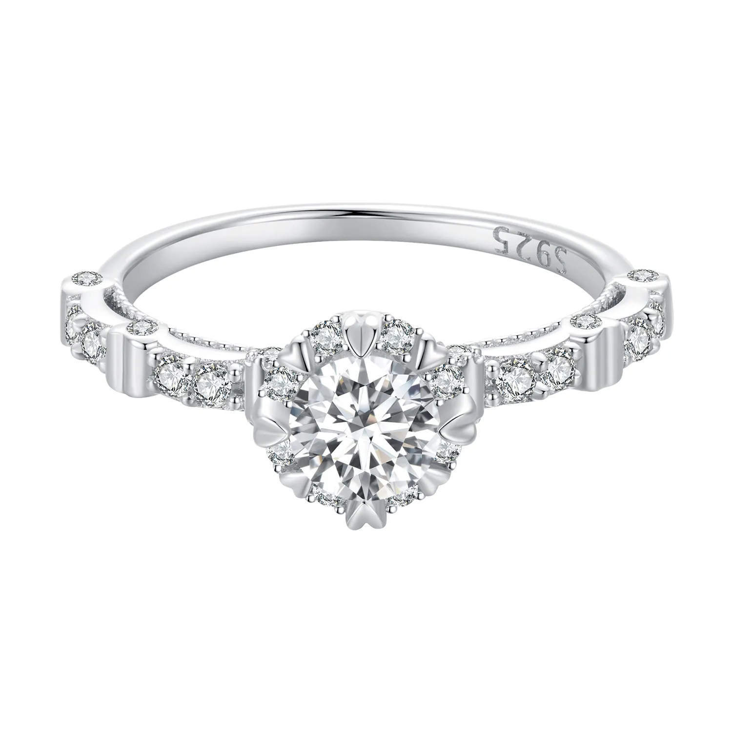 Pandora Style Exquisite Moissanite Ring - MSR023